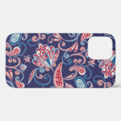 Etnische bloemen: Abstract oosters naadloos. Case-Mate iPhone Case (Achterkant (horizontaal))