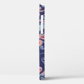 Etnische bloemen: Abstract oosters naadloos. Case-Mate iPhone Case (Achterkant / Links)