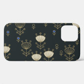 Etnische bloemen: sierontwerp Case-Mate iPhone case (Achterkant (horizontaal))