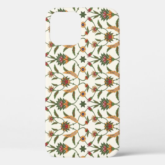 Etnische bloemen: stijlvol naadloos Ornament. Case-Mate iPhone Case (Achterkant)
