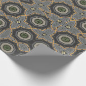 Etnische bloktextuur cadeaupapier (Hoek)
