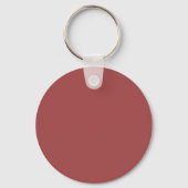 Etnische Boho Antiek Patroon Bruin Roze Rood Sleutelhanger (Achterkant)