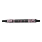 Etnische Boho-chic Gepersonaliseerde Pen 3 (Voorkant)