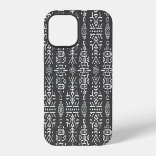 Etnische Boho Chic: Naadloos Tribal Design iPhone 12 Hoesje