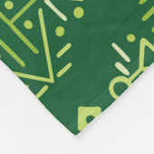 Etnische Boho: Creatieve Tribal Naadloos. Fleece Deken (Hoek)