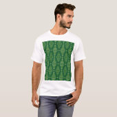 Etnische Boho: Creatieve Tribal Naadloos. T-shirt (Voorkant volledig)