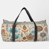 Etnische Boho Elements Duffle Bag Plunjezak (Voorkant)
