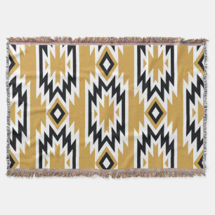 Etnische boho: geometrisch patroon. deken