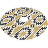 Etnische boho: geometrisch patroon. kerstboom rok (Gekanteld)