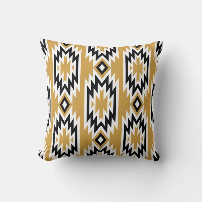 Etnische boho:  geometrisch patroon. kussen (Voorkant)