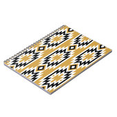 Etnische boho: geometrisch patroon. notitieboek (Linkerzijde)