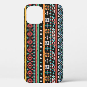Etnische boho: geometrische pixelprint Case-Mate iPhone case