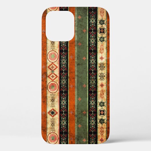 Etnische Boho Grunge, kleurrijk patroon. Case-Mate iPhone Case (Achterkant)