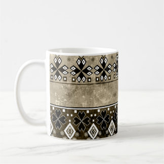 Etnische Boho Grunge: Kleurrijk patroon Koffiemok