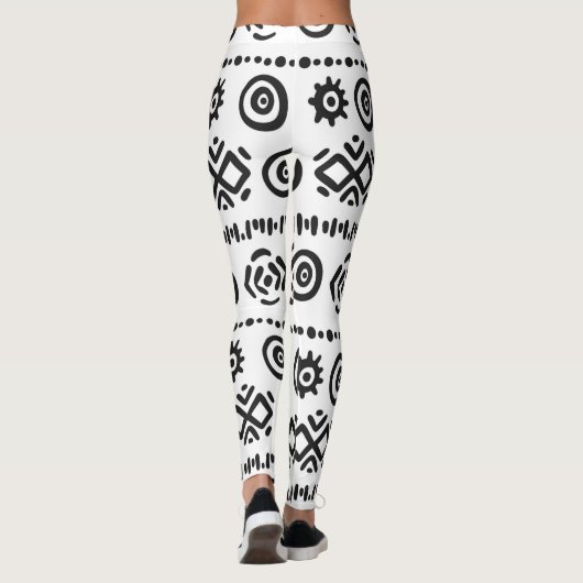 Etnische boho-leggings leggings (Achterkant)