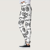 Etnische boho-leggings leggings (Links)