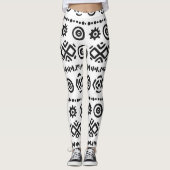 Etnische boho-leggings leggings (Voorkant)