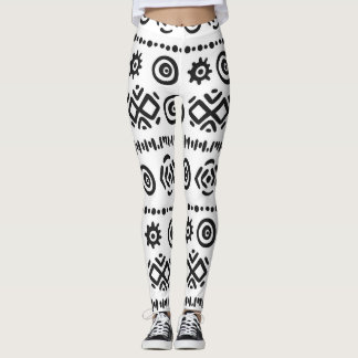 Etnische boho-leggings leggings