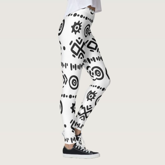 Etnische boho-leggings leggings (Rechts)