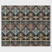 Etnische boho naadloos patroon. Ethno-versiering.  Cadeaupapier (Vlak)