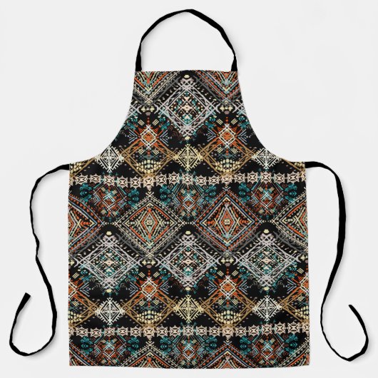 Etnische boho naadloos patroon. Ethno-versiering. Schort (Voorkant)