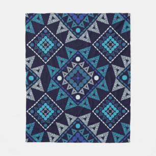 Etnische boho naadloos patroon fleece deken