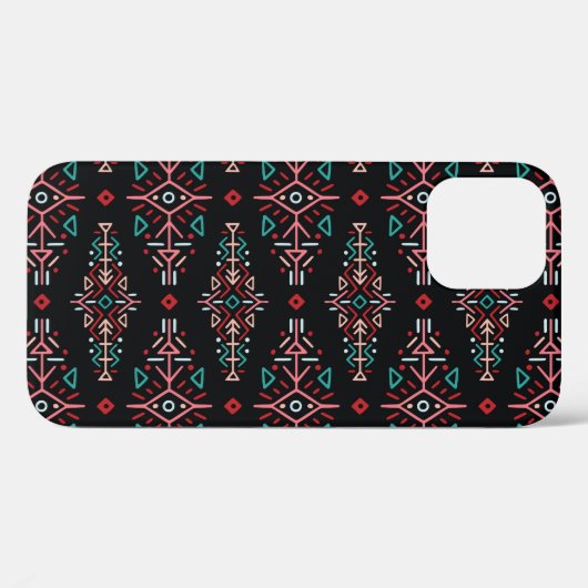 Etnische Boho-Tegels:  naadloos patroon Case-Mate iPhone Case (Achterkant (horizontaal))
