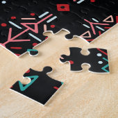 Etnische Boho-Tegels: naadloos patroon Legpuzzel (Zijkant)