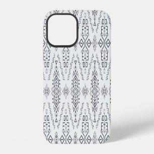Etnische Boho: Trendy Handgetekende Naadloze. iPhone 12 Hoesje