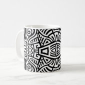 Etnische Boho:  Trendy Koffiemok (Voorkant links)