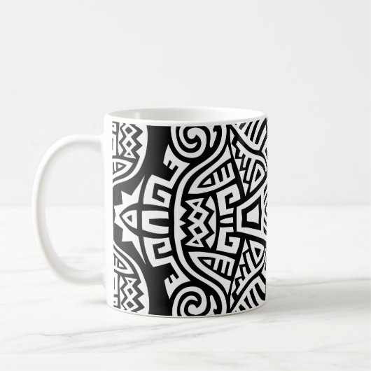 Etnische Boho:  Trendy Koffiemok (Links)