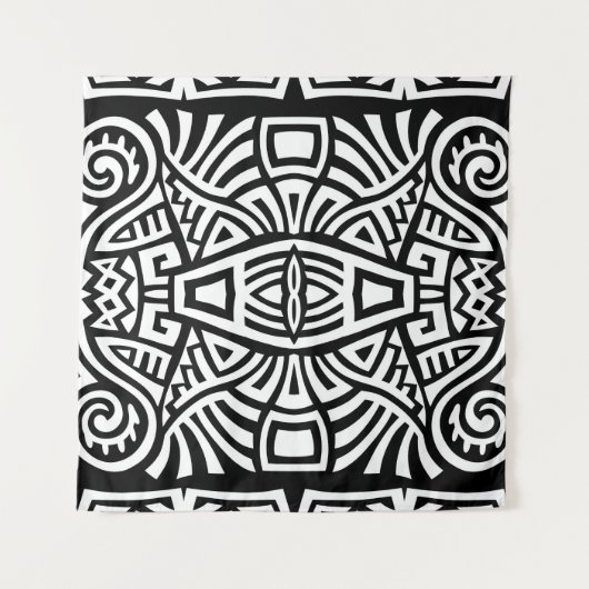 Etnische Boho:  Trendy Wandkleed (Voorkant)
