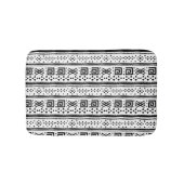 Etnische Boho Tribal Art Print Badmat (Voorkant)