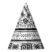 Etnische Boho Tribal Art Print Feesthoedjes (Achterkant)