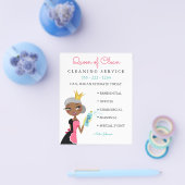 Etnische brochure voor schoonmaakmaden (Enkel)