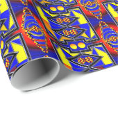 Etnische Cadeaupapier (Rol Hoek)