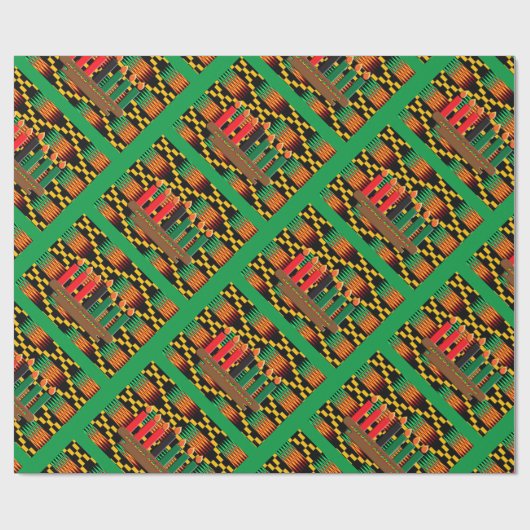 Etnische Cadeaupapier (Vlak)