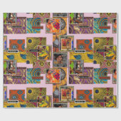 Etnische Cadeaupapier (Vlak)