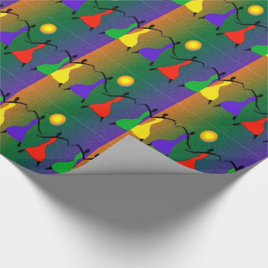 Etnische Cadeaupapier (Hoek)