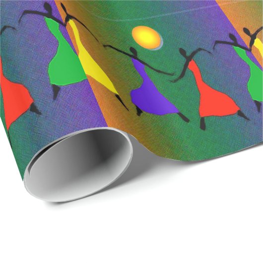 Etnische Cadeaupapier (Rol Hoek)