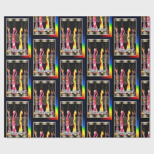 Etnische Cadeaupapier (Vlak)