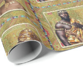 Etnische Cadeaupapier (Rol Hoek)