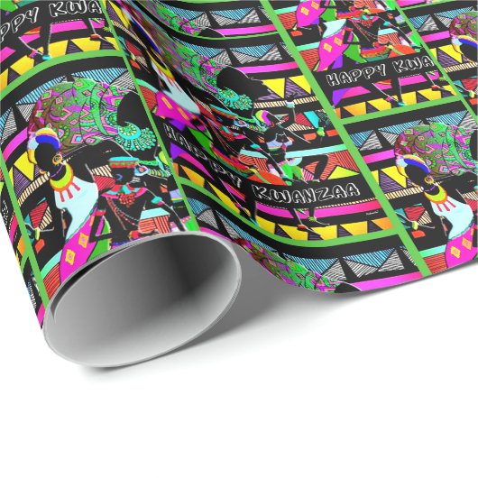 Etnische Cadeaupapier (Rol Hoek)