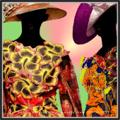 Etnische Cadeaupapier