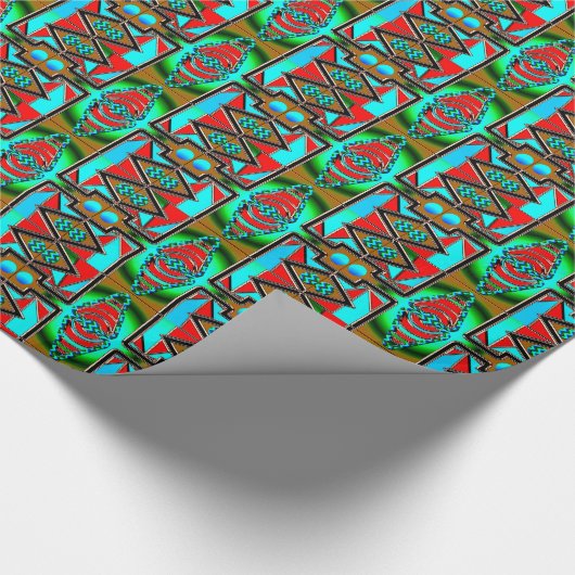 Etnische Cadeaupapier (Hoek)