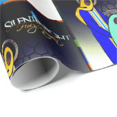 Etnische Cadeaupapier (Rol Hoek)