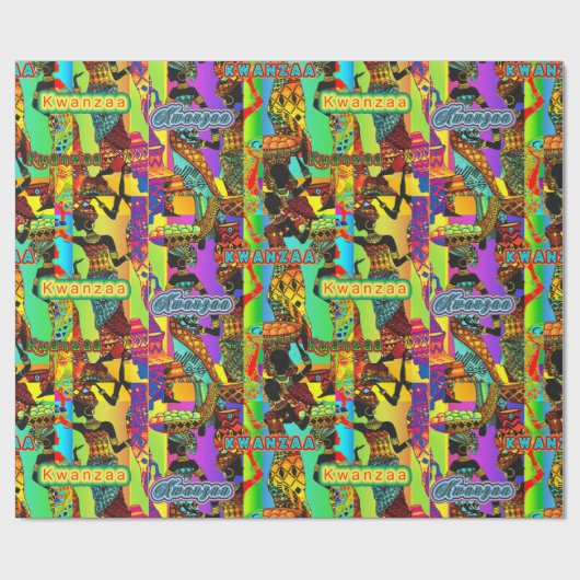 Etnische Cadeaupapier (Vlak)