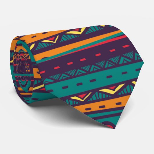 Etnische chic Stropdas (Opgerold)