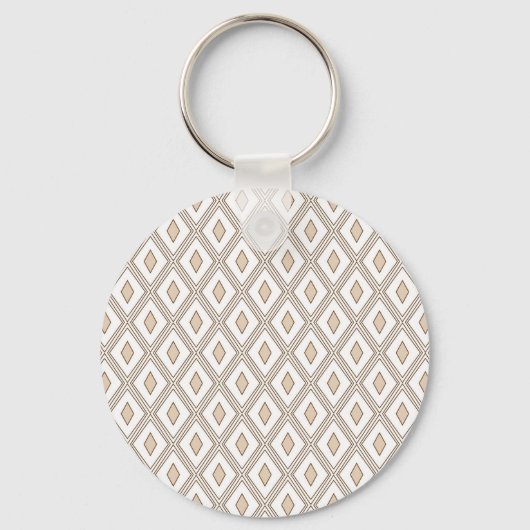 Etnische diamantsleutelhanger sleutelhanger (Voorkant)
