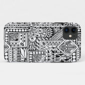 Etnische Doodle Case-Mate iPhone Case (Achterkant (horizontaal))